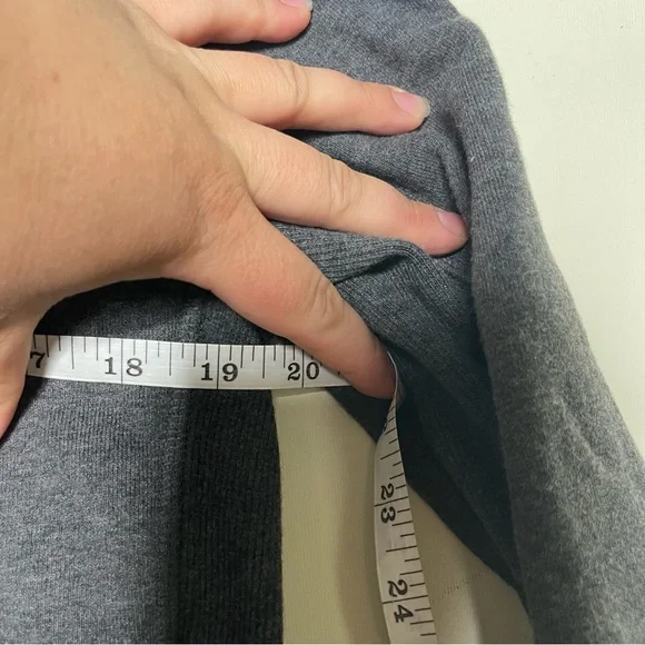 James Perse Terrylined Jersey Casual Grey One Button Cotton Blazer Sz M - Picture 5 of 7